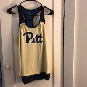 Pitt racer-back tank top